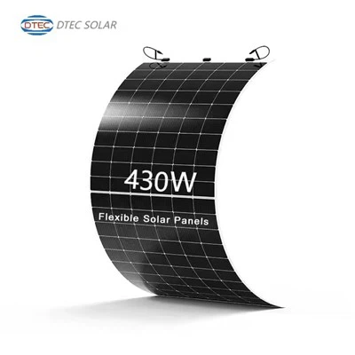 Panneau solaire flexible de 430 W avec nano-revêtement pour des applications complètes